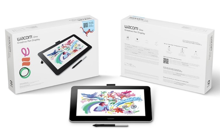 Bảng vẽ màn hình Wacom One (DTC133)