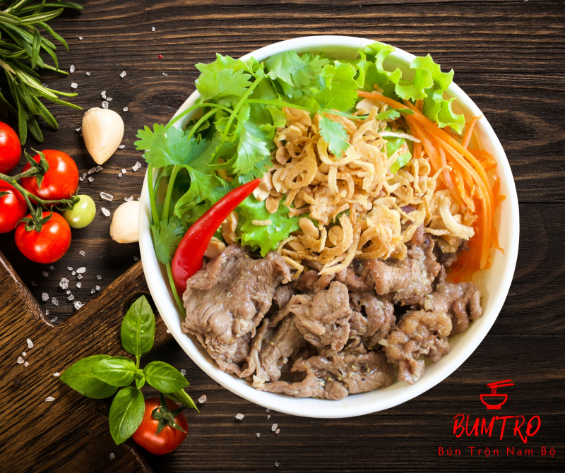 BumTro - Bún Trộn Nam Bộ