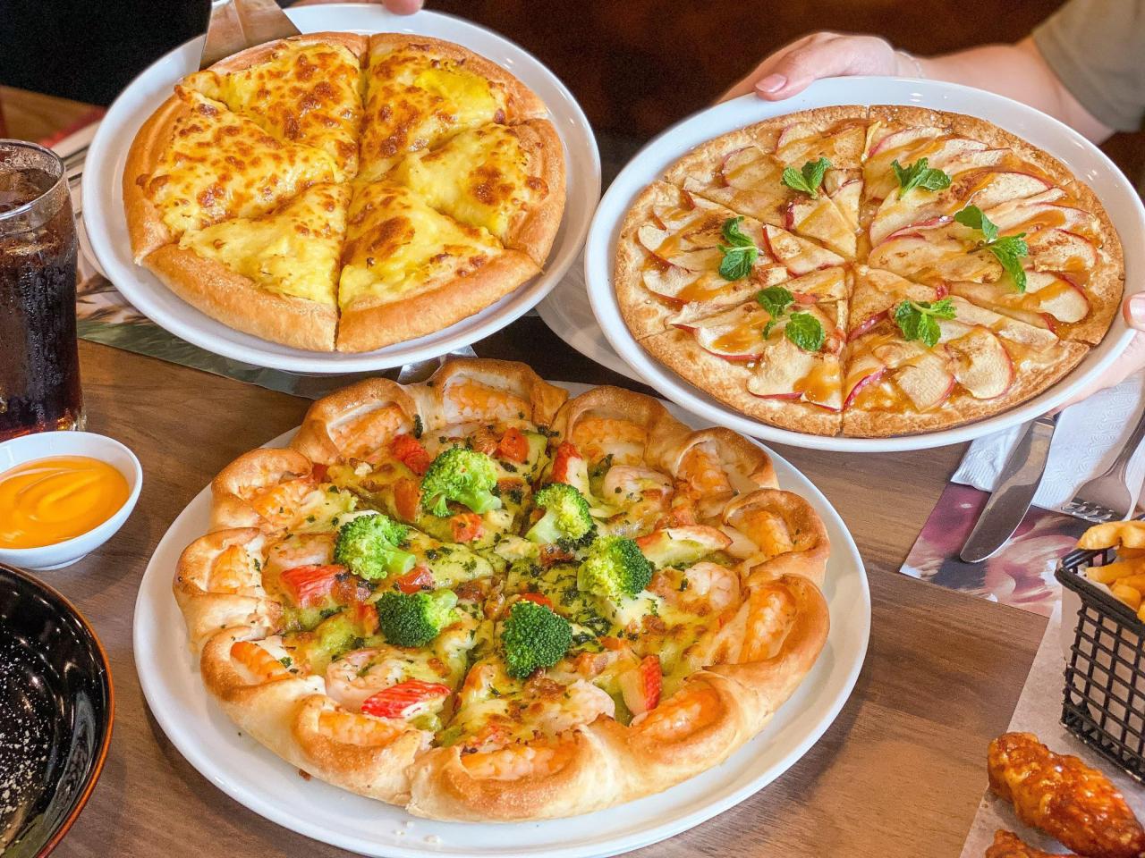 Chén sạch bay 7 tiệm pizza Vũng Tàu chuẩn vị Ý - Digifood