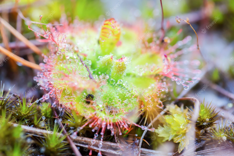 Cây Drosera burmannii Vahl