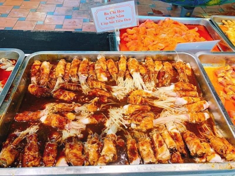 Buffet lẩu và nướng Cô Ba Còi