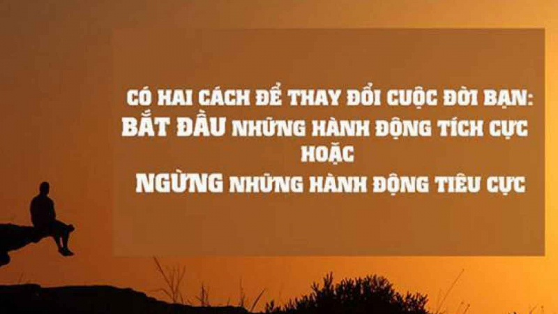 Những gì bạn cần làm để thay đổi