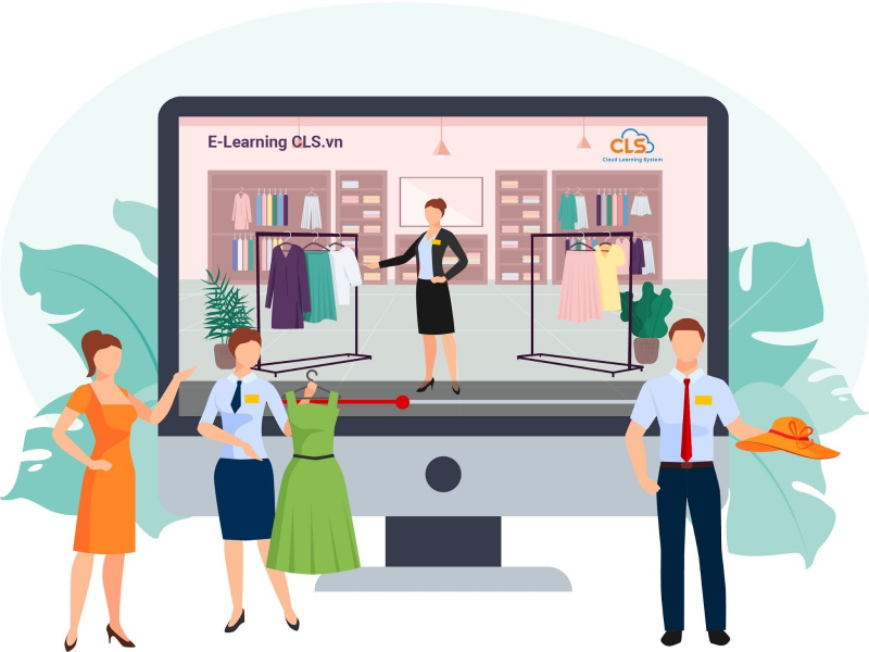 Đào tạo E-Learning cho chuỗi thời trang (Ảnh minh họa)