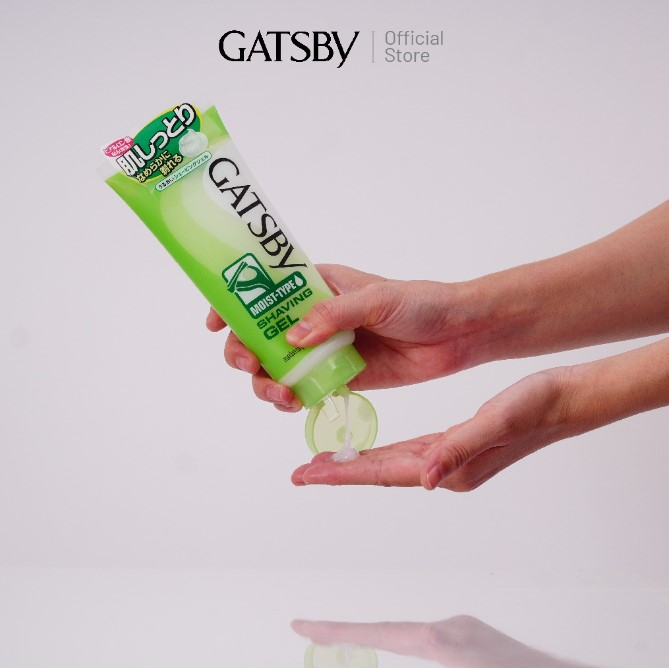 Gel cạo râu dưỡng ẩm Gatsby Shaving Gel N Moist-Type