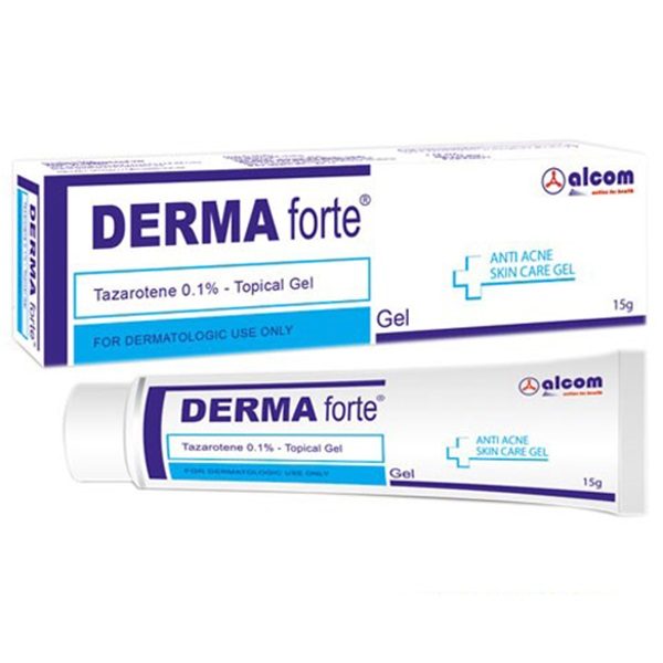 Gel giảm mụn trứng cá, mờ thâm, ngừa sẹo Derma Forte