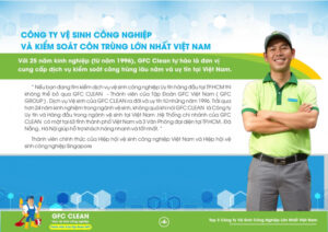 GFC CLEAN – Công ty Dịch Vụ Vệ sinh Công Nghiệp LỚN NHẤT Việt Nam
