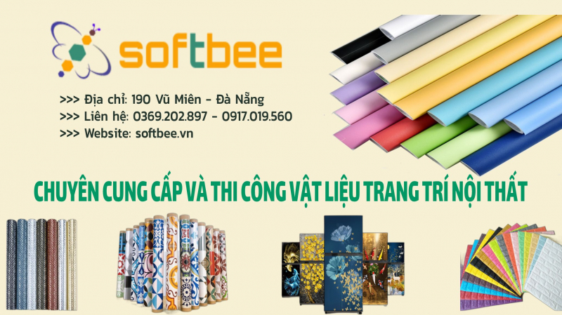 Giấy dán tường Đà Nẵng - Softbee