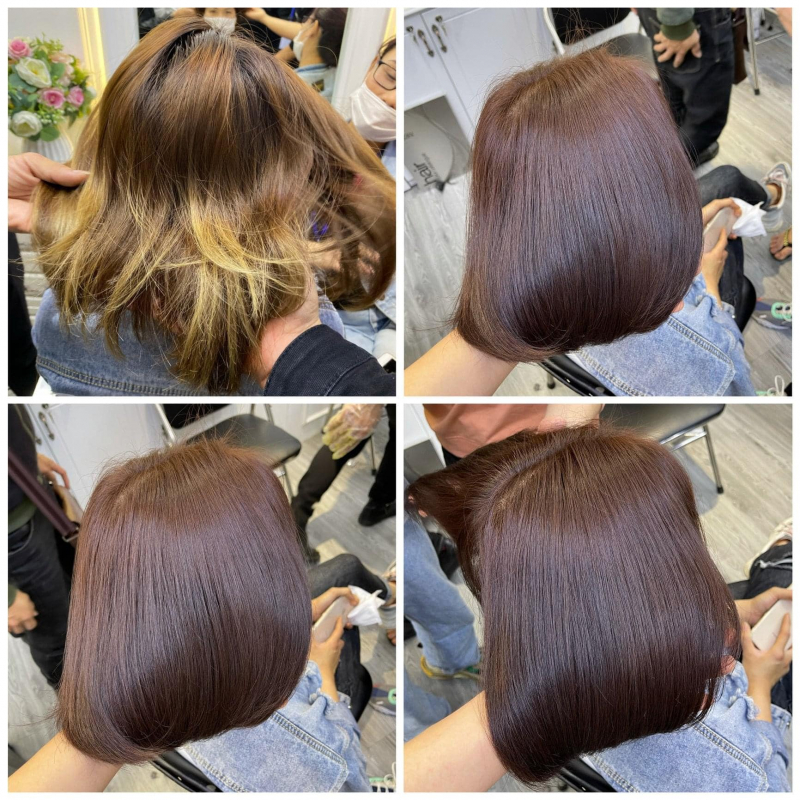 Tóc được phục hồi tại Hair Salon Duy Lai