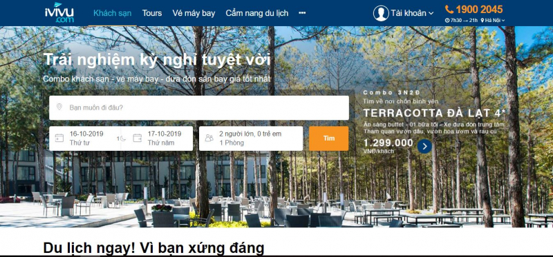 Trang Web của Ivivu