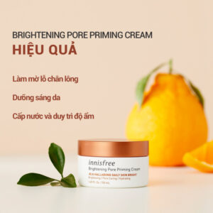 Kem dưỡng sáng da 3 trong 1 innisfree Brightening Pore Priming Cream