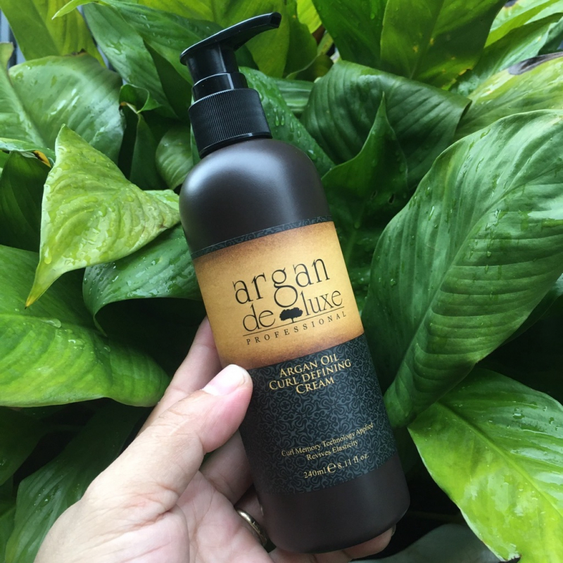 Kem tạo kiểu tóc uốn xoăn – Argan Deluxe