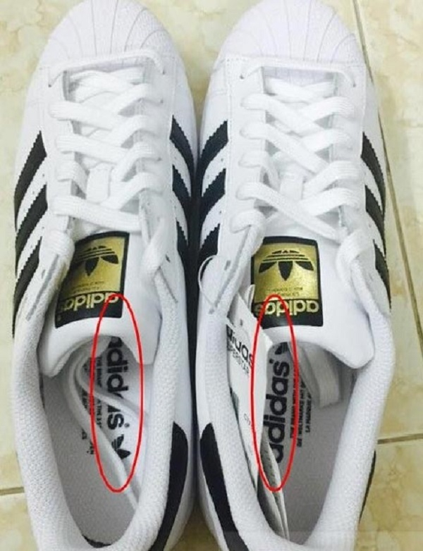 Kiểm tra lót giày adidas