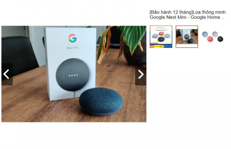 Loa thông minh Google Nest mini gen 2