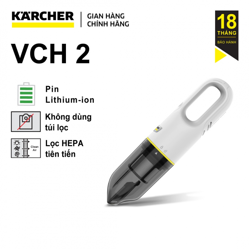 Máy hút bụi cầm tay Karcher VCH 2