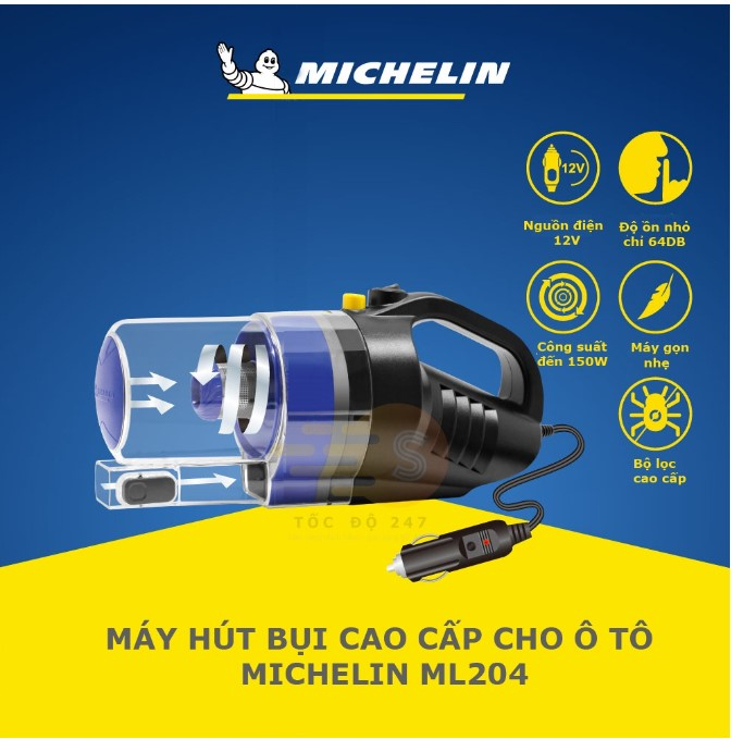Máy hút bụi Michelin ML204
