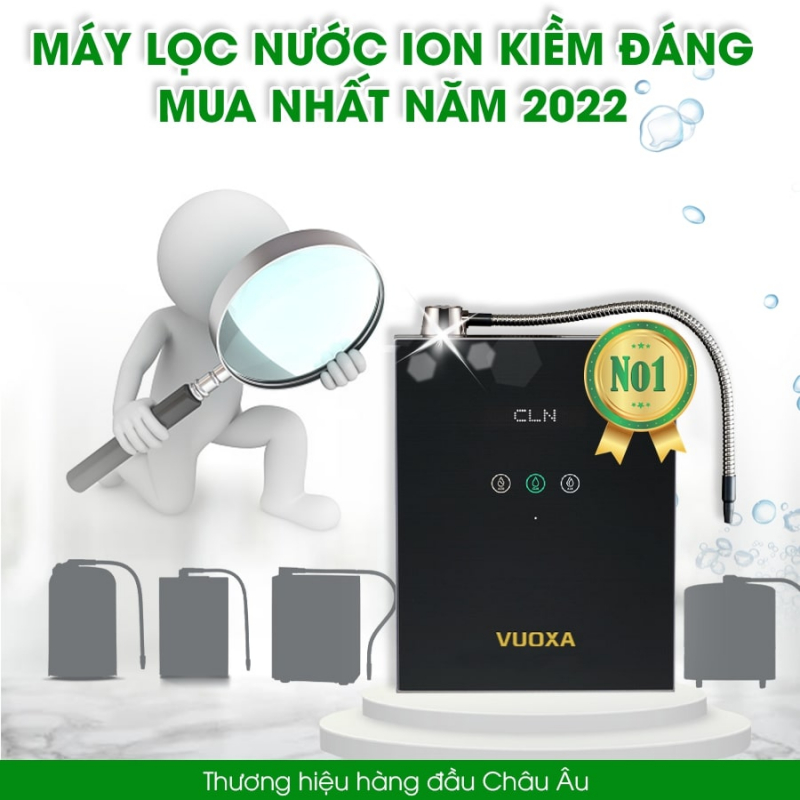 Máy lọc nước ion kiềm giàu hydro Vuoxa i5000