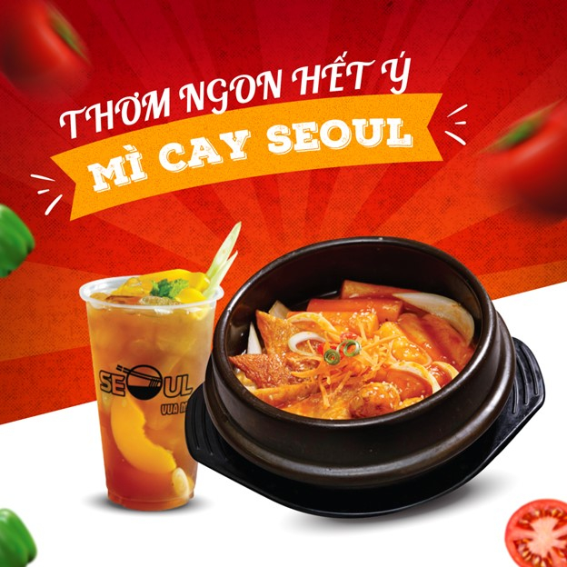 Mì cay Seoul - Thơm ngon hết ý