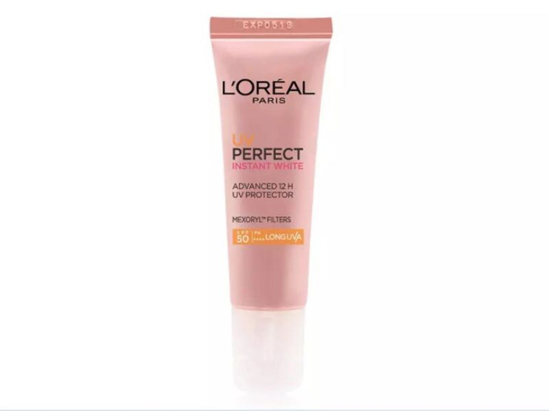 Minisize L'oreal kem chống nắng L'Oreal Paris UV Perfect trắng sáng tức thì