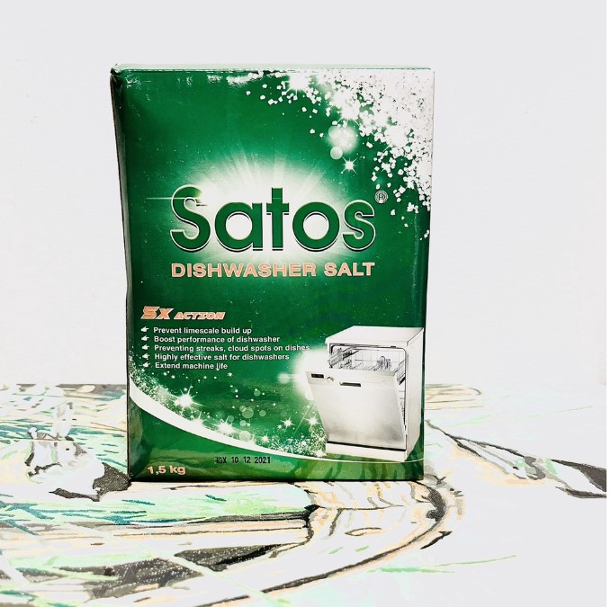 Muối rửa bát Satos