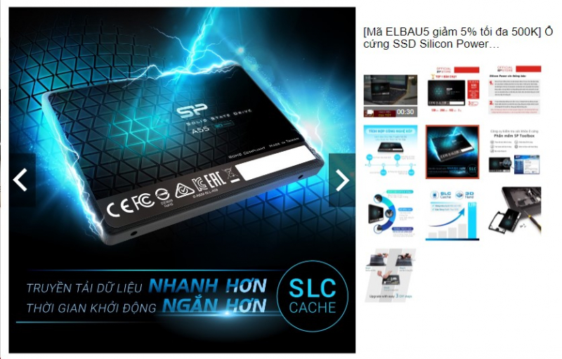 Ổ cứng SSD Silicon Power A55