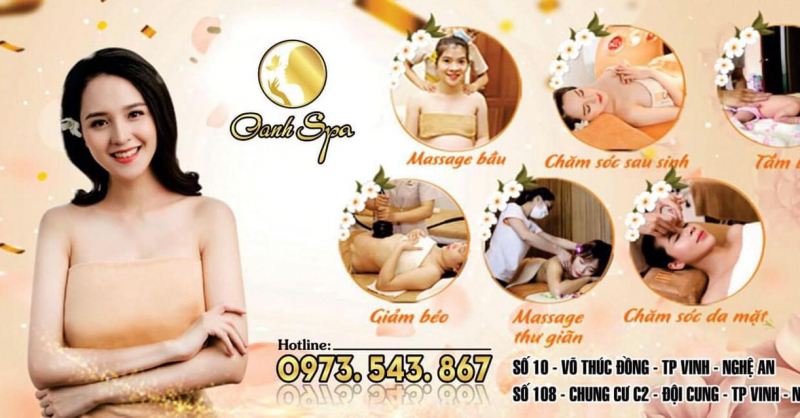 Oanh Spa - Chăm sóc sắc đẹp - Dịch vụ sau sinh tại Vinh