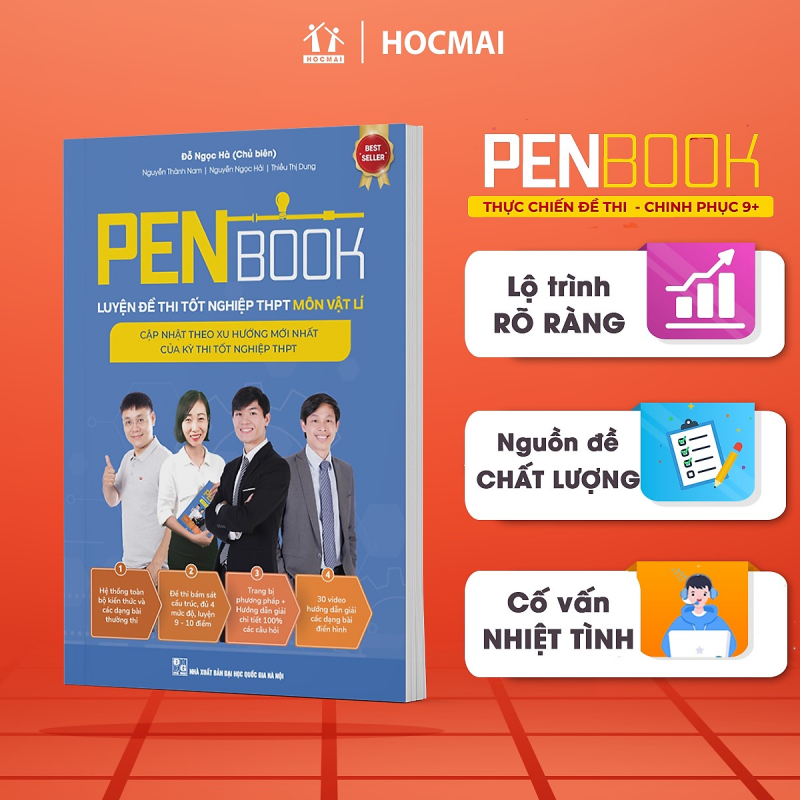 PENBOOK – Luyện đề thi tốt nghiệp THPT môn Vật lí