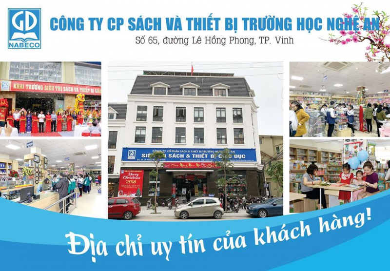 Siêu thị Sách và Thiết bị trường học Nghệ An