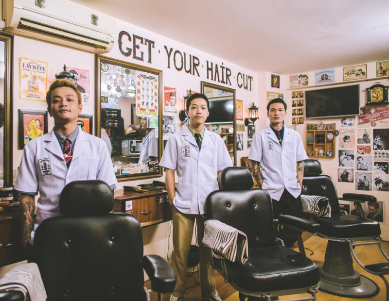 Thom×Hien-Barber Shop