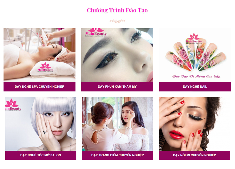 Trung Tâm Đào Tạo Thẩm Mỹ Mainbeauty