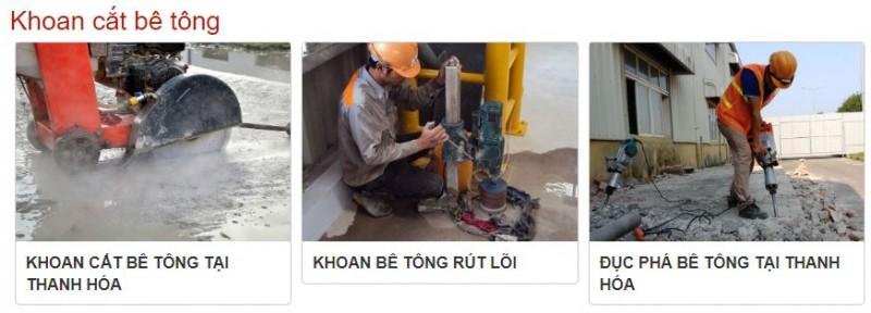 3 Lựa Chọn Dịch vụ Khoan Cắt Bê Tông Uy Tín Thanh Hóa