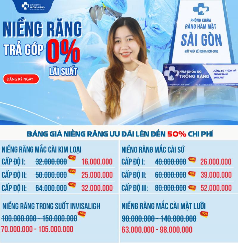 15 Nha khoa niềng răng trả góp uy tín tại TP.HCM